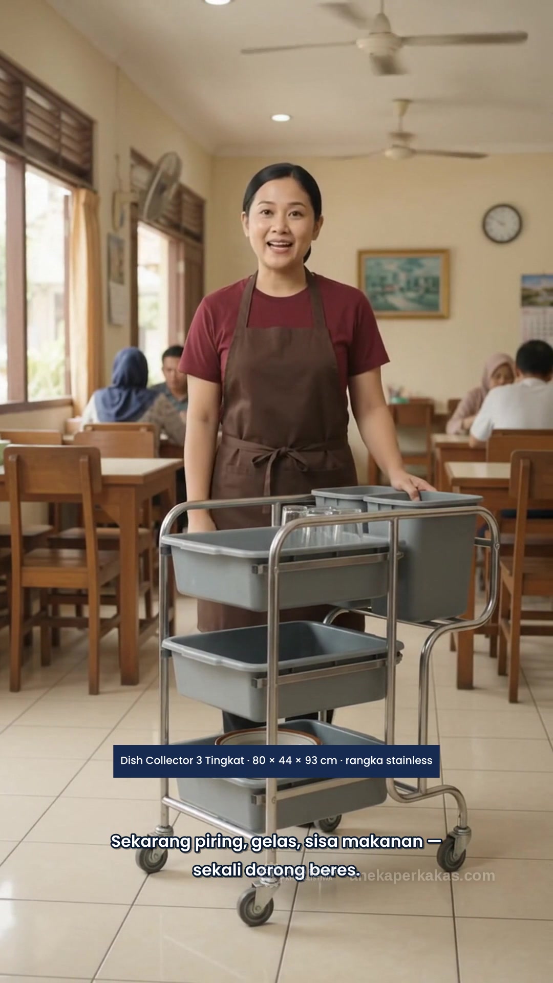 Cara Memilih Troli Restoran: Ukur Lorongnya Dulu, Bukan Pilih yang Terbesar