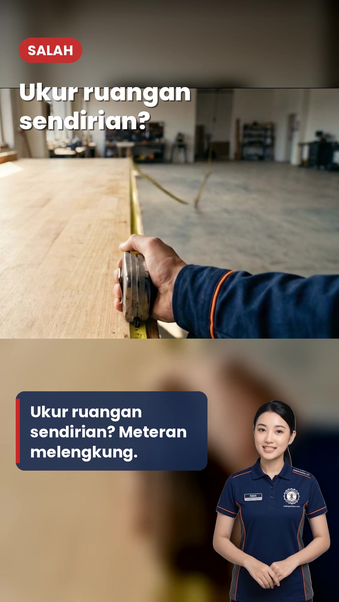 Cara Pakai Meteran Laser: Ukur Ruangan Sendirian dengan Tepat