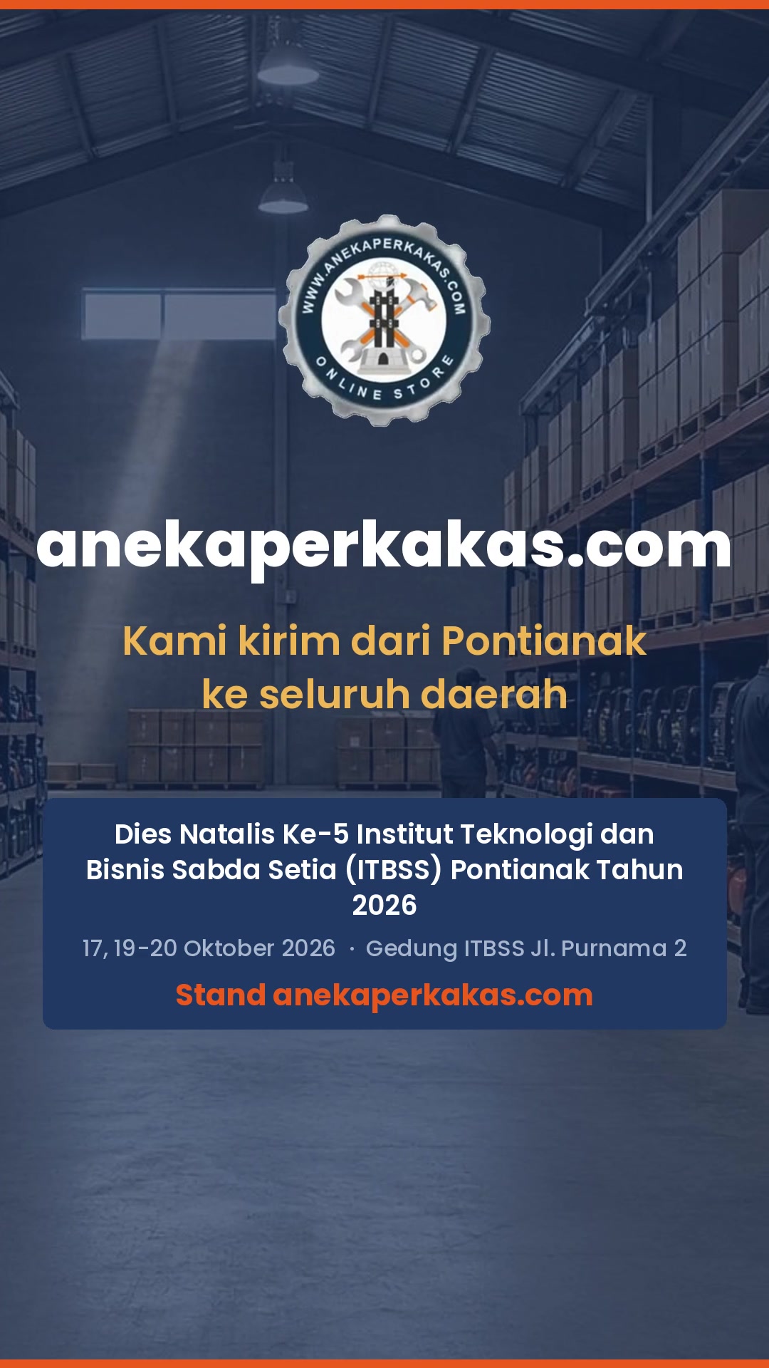 Tonton: Aneka Perkakas di Dies Natalis Ke-5 ITBSS Pontianak