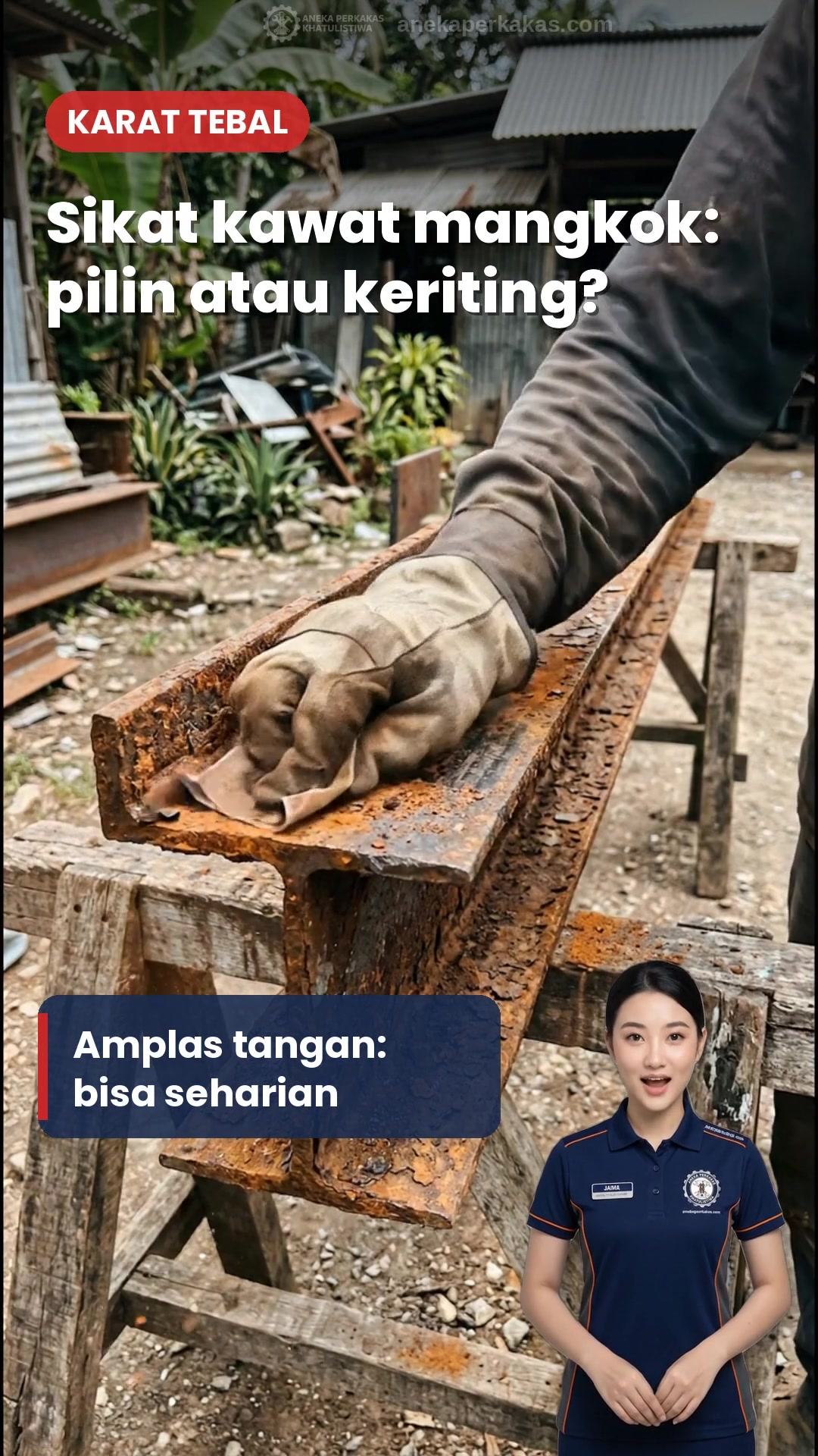 Sikat Kawat Mangkok: Pilin atau Keriting?