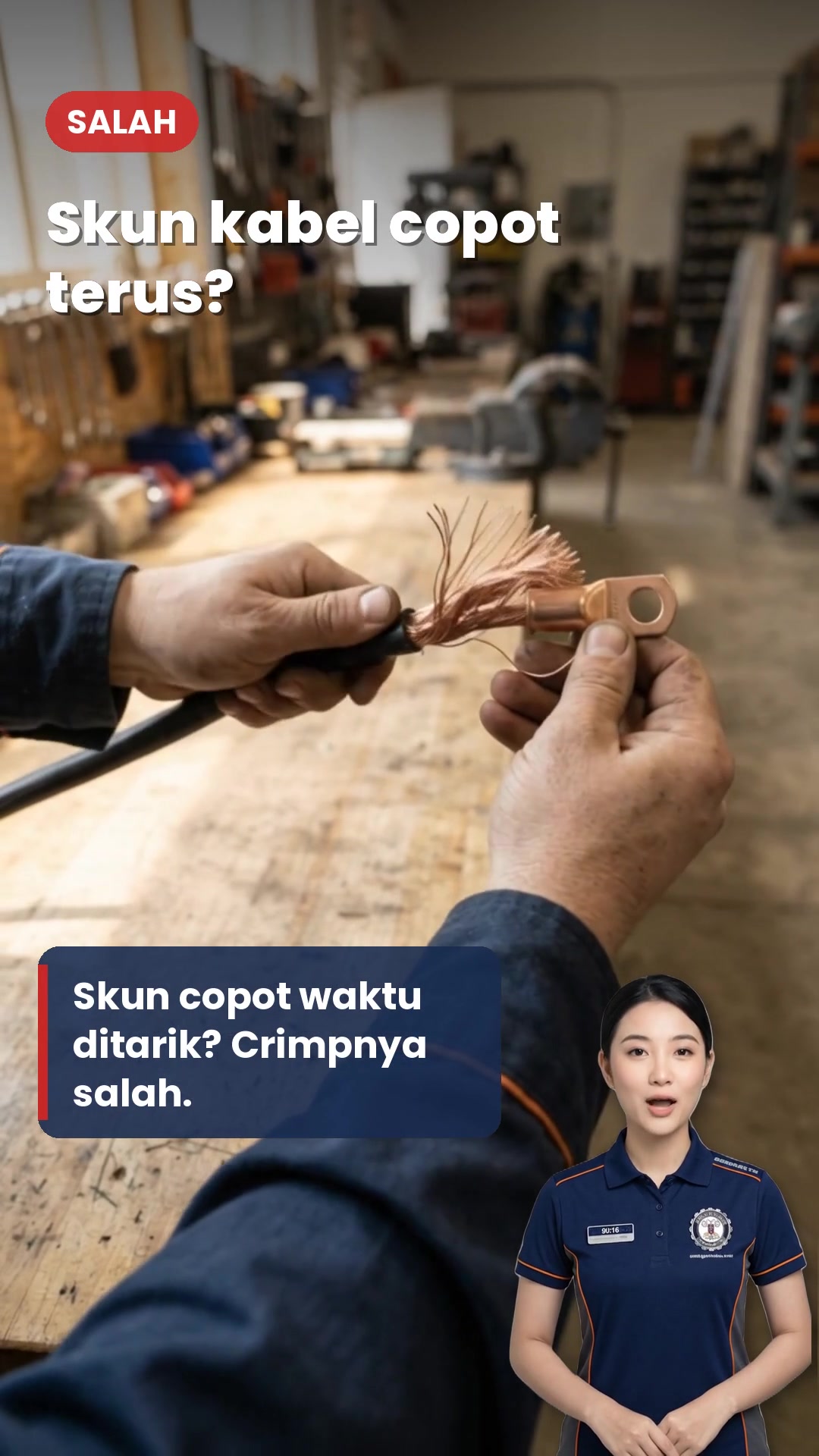 Cara Crimping Skun Kabel Supaya Tidak Copot: 4 Langkah dengan Tang Crimping